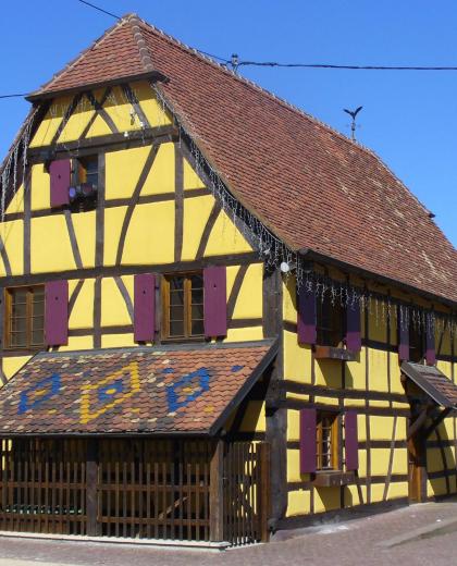 Maison alsacienne Ville de Sierentz ©ADT